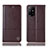 Leather Case Stands Flip Cover Holder H10P for Oppo A94 5G