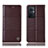 Leather Case Stands Flip Cover Holder H10P for Oppo A96 5G