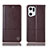 Leather Case Stands Flip Cover Holder H10P for Oppo Find X5 Pro 5G