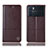 Leather Case Stands Flip Cover Holder H10P for Oppo K9 Pro 5G