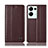 Leather Case Stands Flip Cover Holder H10P for Oppo Reno8 Pro 5G