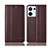 Leather Case Stands Flip Cover Holder H10P for Oppo Reno9 5G