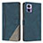 Leather Case Stands Flip Cover Holder H10X for Motorola Moto Edge 30 Lite 5G