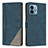 Leather Case Stands Flip Cover Holder H10X for Motorola Moto G 5G (2023)