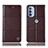 Leather Case Stands Flip Cover Holder H11P for Motorola Moto G31