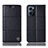 Leather Case Stands Flip Cover Holder H11P for OnePlus Nord CE 2 5G Black