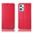 Leather Case Stands Flip Cover Holder H11P for OnePlus Nord CE 2 Lite 5G Red