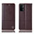 Leather Case Stands Flip Cover Holder H11P for OnePlus Nord N200 5G