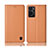 Leather Case Stands Flip Cover Holder H11P for Oppo A36 Orange