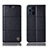 Leather Case Stands Flip Cover Holder H11P for Oppo Find X3 Pro 5G Black