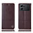 Leather Case Stands Flip Cover Holder H11P for Oppo K10 5G