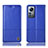 Leather Case Stands Flip Cover Holder H11P for Xiaomi Mi 12S 5G Blue