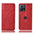 Leather Case Stands Flip Cover Holder H15P for Motorola Moto S30 Pro 5G Red