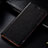 Leather Case Stands Flip Cover Holder H15P for Samsung Galaxy A11 Black