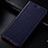 Leather Case Stands Flip Cover Holder H15P for Samsung Galaxy A11 Blue