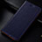 Leather Case Stands Flip Cover Holder H15P for Samsung Galaxy A23 4G Blue
