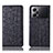 Leather Case Stands Flip Cover Holder H16P for Oppo K10 Pro 5G Black
