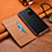 Leather Case Stands Flip Cover Holder H18P for Motorola Moto G10 Power