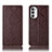 Leather Case Stands Flip Cover Holder H19P for Motorola MOTO G52