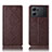 Leather Case Stands Flip Cover Holder H19P for Oppo K10 5G