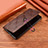 Leather Case Stands Flip Cover Holder H19P for Realme 9i 5G