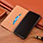 Leather Case Stands Flip Cover Holder H20P for Motorola Moto G Play (2023)