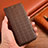 Leather Case Stands Flip Cover Holder H20P for Samsung Galaxy M12