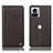 Leather Case Stands Flip Cover Holder H21P for Motorola Moto Edge 30 Ultra 5G