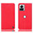 Leather Case Stands Flip Cover Holder H21P for Motorola Moto Edge 30 Ultra 5G Red