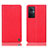 Leather Case Stands Flip Cover Holder H21P for Oppo F21 Pro 5G Red