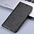 Leather Case Stands Flip Cover Holder H22P for Apple iPhone 6 Black
