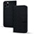 Leather Case Stands Flip Cover Holder HF1 for Apple iPhone 15 Pro Max