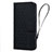 Leather Case Stands Flip Cover Holder HF2 for Google Pixel 5a 5G Black