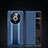 Leather Case Stands Flip Cover Holder JB2 for Huawei Honor Magic3 Pro+ Plus 5G Blue