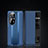 Leather Case Stands Flip Cover Holder JB2 for Huawei P50 Blue