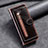 Leather Case Stands Flip Cover Holder JD1 for Samsung Galaxy Z Fold3 5G Brown