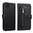Leather Case Stands Flip Cover Holder JDK for Samsung Galaxy A22 5G Black