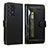 Leather Case Stands Flip Cover Holder JDK for Samsung Galaxy A52s 5G Army green