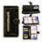 Leather Case Stands Flip Cover Holder JDK1 for Samsung Galaxy A52 4G