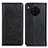 Leather Case Stands Flip Cover Holder K01Z for Huawei Nova 8i Black