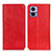 Leather Case Stands Flip Cover Holder K01Z for Motorola Moto Edge 30 Lite 5G Red