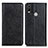 Leather Case Stands Flip Cover Holder K01Z for Nokia C21 Plus Black