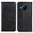 Leather Case Stands Flip Cover Holder K01Z for Nokia X100 5G Black