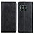 Leather Case Stands Flip Cover Holder K01Z for OnePlus 10 Pro 5G Black