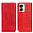 Leather Case Stands Flip Cover Holder K01Z for OnePlus Nord 2T 5G Red