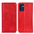 Leather Case Stands Flip Cover Holder K01Z for OnePlus Nord CE 2 5G Red