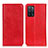 Leather Case Stands Flip Cover Holder K01Z for Oppo A56 5G Red