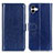 Leather Case Stands Flip Cover Holder K01Z for Samsung Galaxy A04 4G Blue