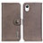 Leather Case Stands Flip Cover Holder K01Z for Samsung Galaxy A23 5G SC-56C Gray