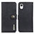Leather Case Stands Flip Cover Holder K01Z for Samsung Galaxy A23s Black
